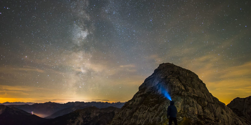 Milchstraßen Selfie – Guffert (2195m)