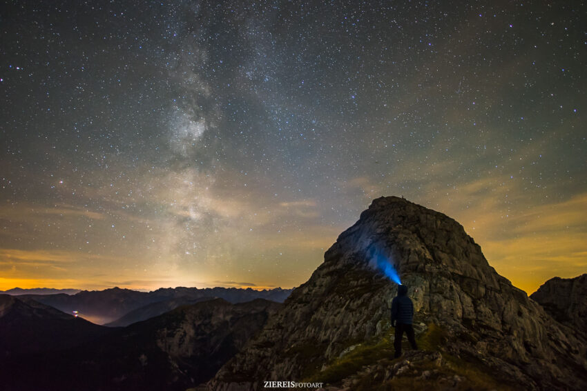 Milchstraßen Selfie – Guffert (2195m)