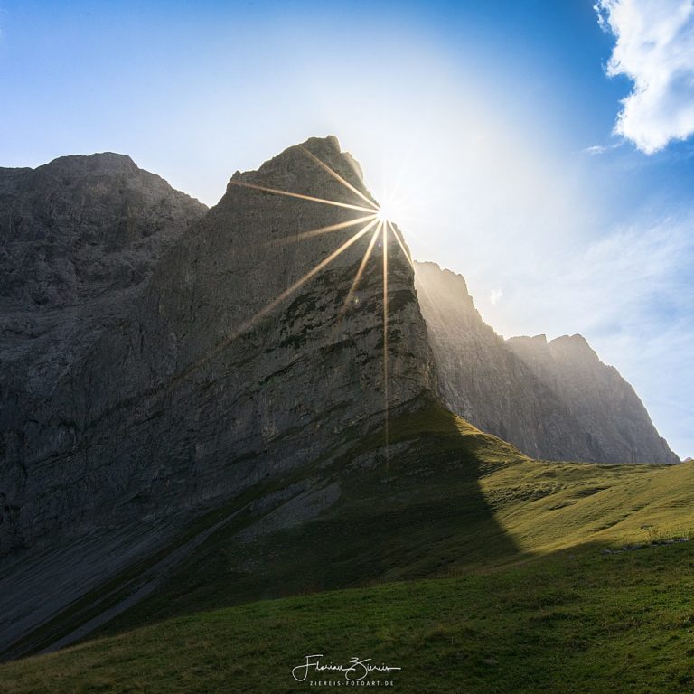 Sonnenstern am Hohljoch