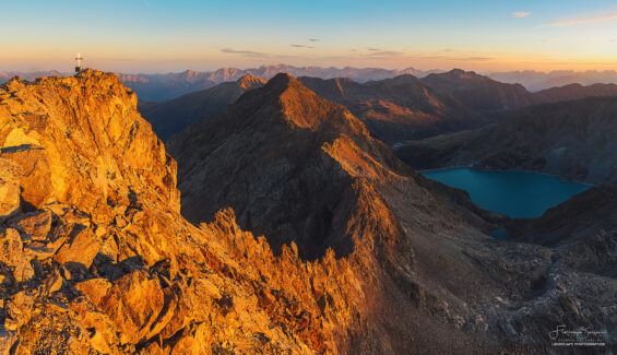Sonnenaufgang am Sulzkogel (3010m)