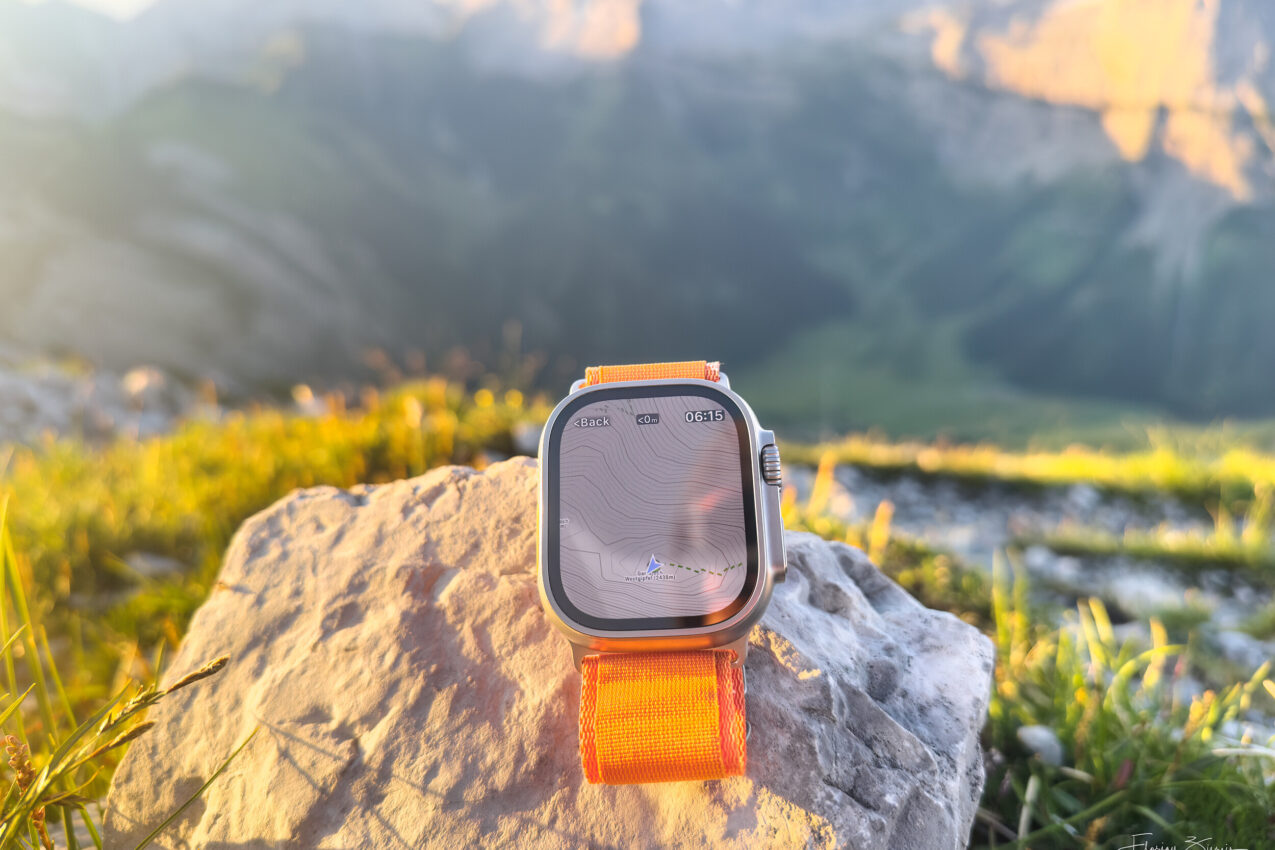 Apple Watch Ultra – Workoutdoors Kartenansicht